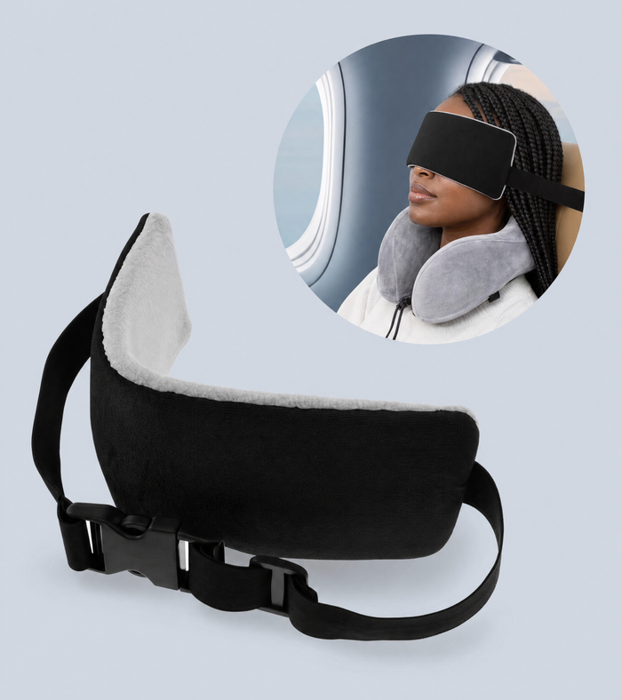 Cosyra Classique – Sangle de maintien de la tête pour dormir dans les transports